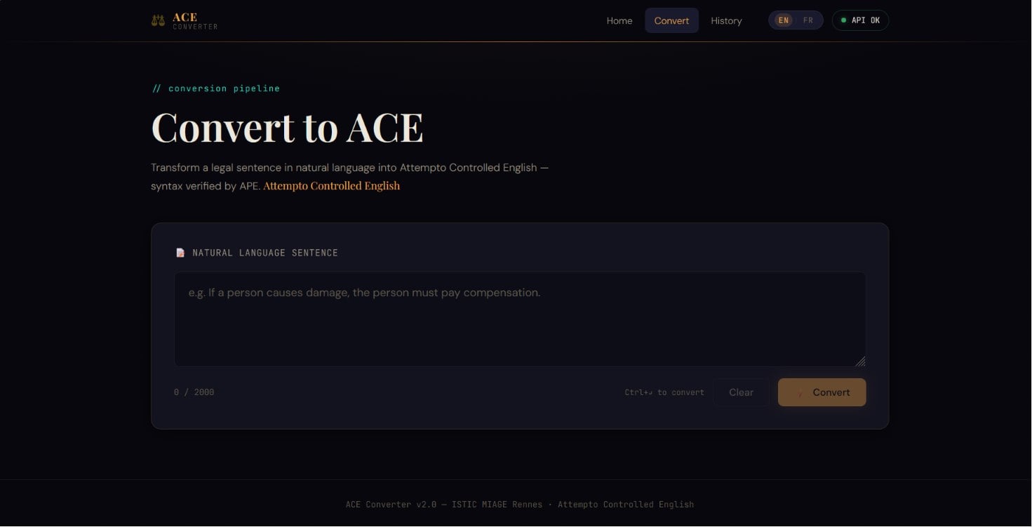 ACE Converter - Conversion