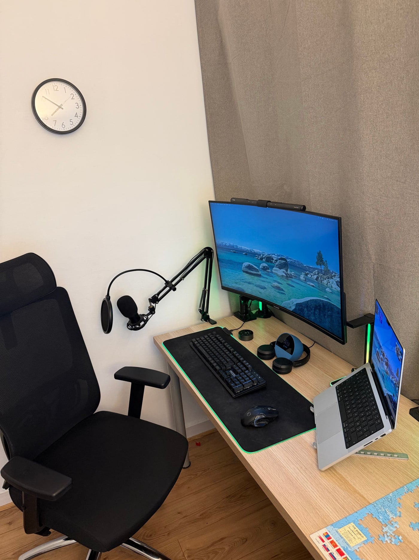Setup bureau - vue 1